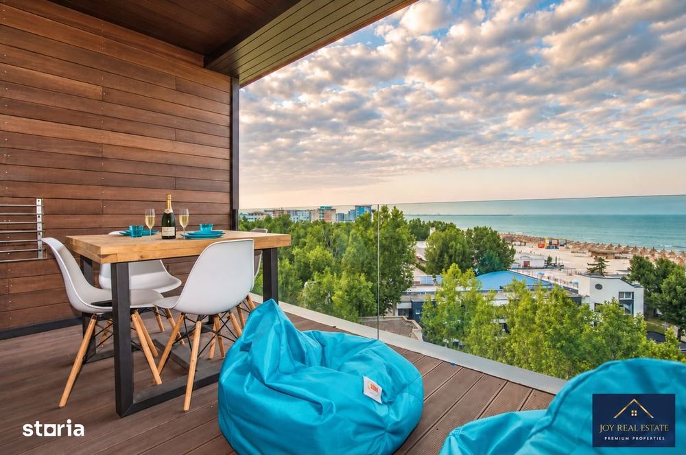 Apartament 2 camere cu vedere frontala la mare Mamaia-Blue Bike — fotografia 3