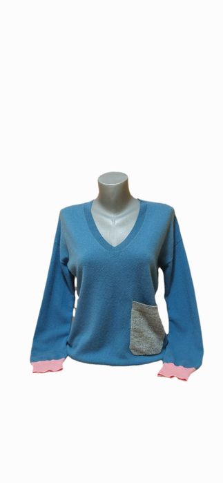 Пуловер ALLUDE. 100% кашмир размер М/S.