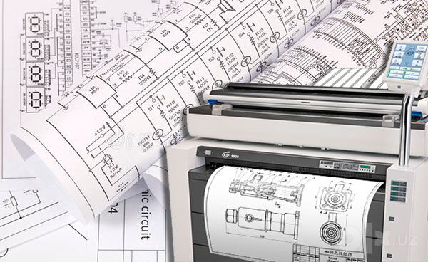 Центр печати Autocad. Распечатка чертежи и планшеты