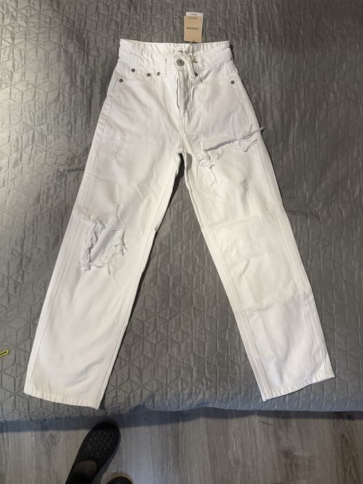 Бели Дънки Манго Teen girl