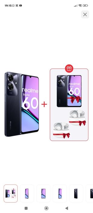 Realme note.   60