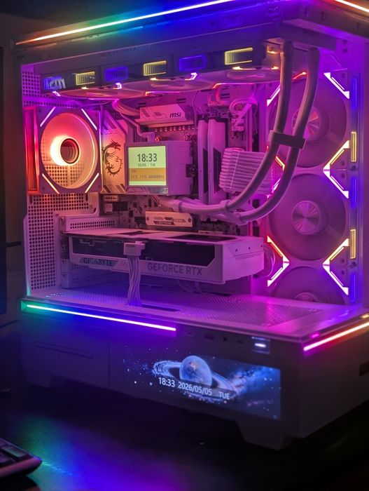 Okazie Summer‼️ PC Gaming  2k White i7 14700k/9800x3D /32GB /RTX 5070 !