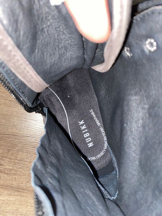 Nubikk мъжки боти естествена кожа