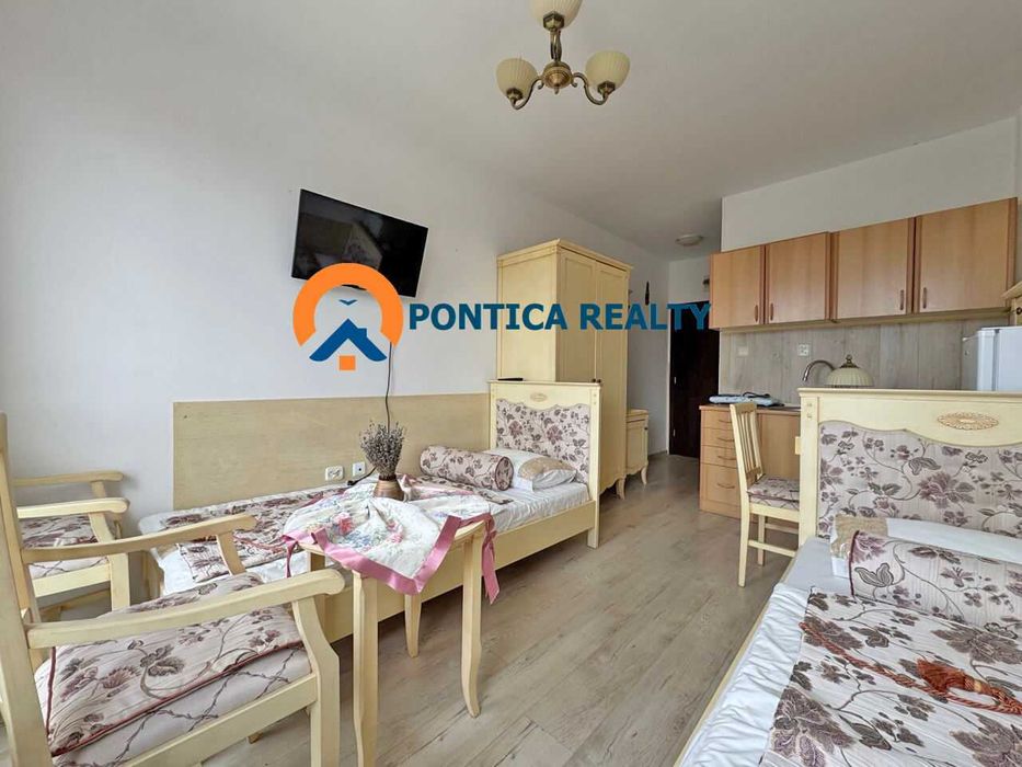 Уютно студио в голям комплекс близо до Слънчев Бряг