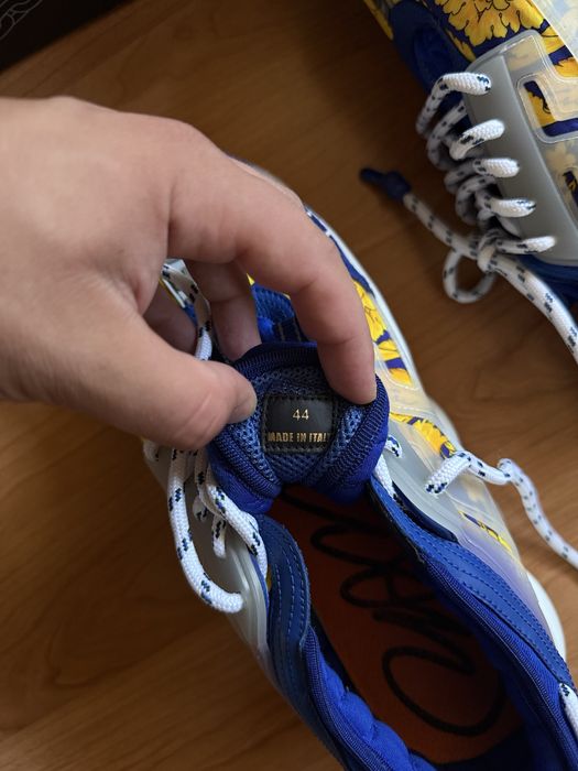 Versace Chain Reaction Blue Gold