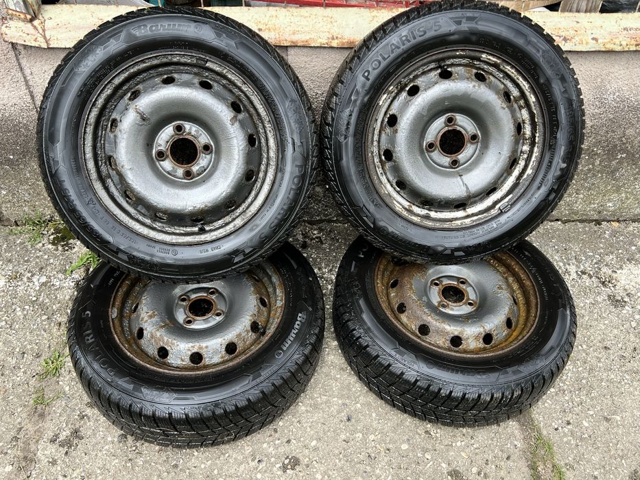 Jante + cauciucuri R15