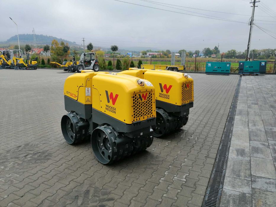 Cilindru compactor, cu telecomanda Wacker Neuson Rtk-Sc3 cu Compatec