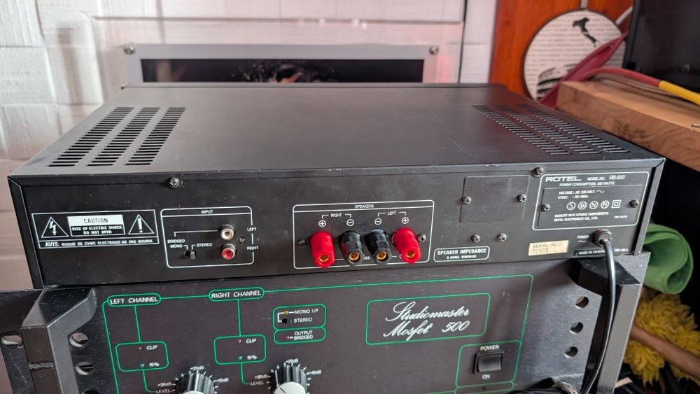 Rotel RB  850 power ,amplificator ,dualmono