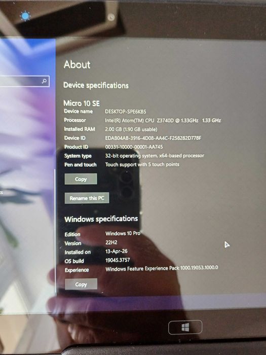 Laptop tableta touchscreen