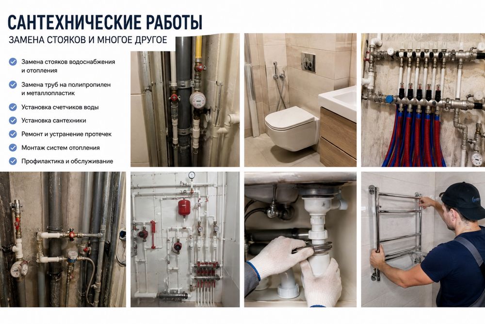 Сантхнические работы