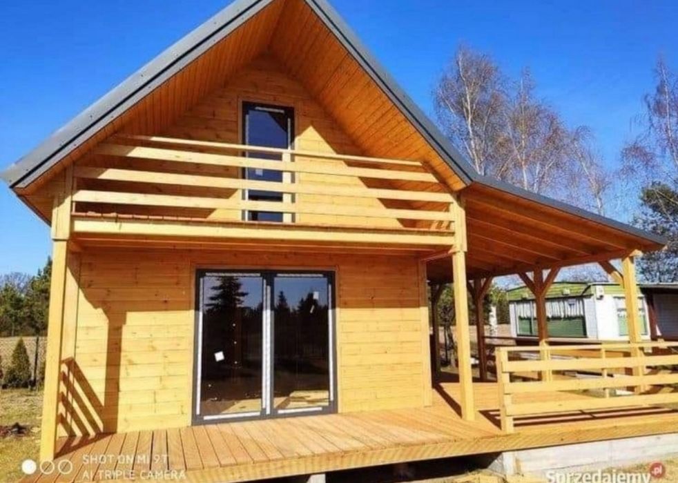 Case modulare din lemn