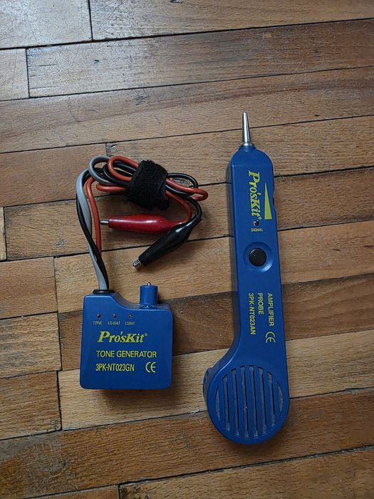 Vand tester ptr cabluri de telecomunicații .