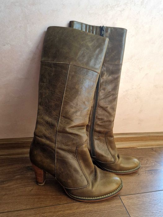 ботуши от естествена кожа