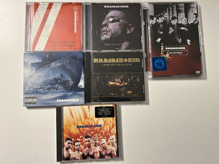 Vand cd-uri audio originale, Rammstein
