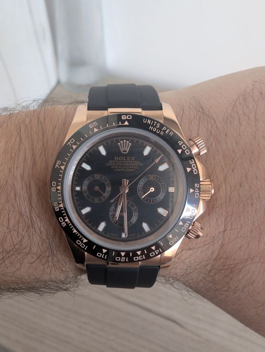 Rolex Daytona Oysterflex Rose Gold