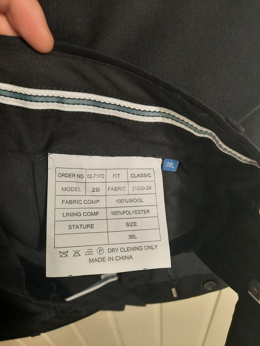 costum clasic - nou - ( nu Zara H&M  Armani )