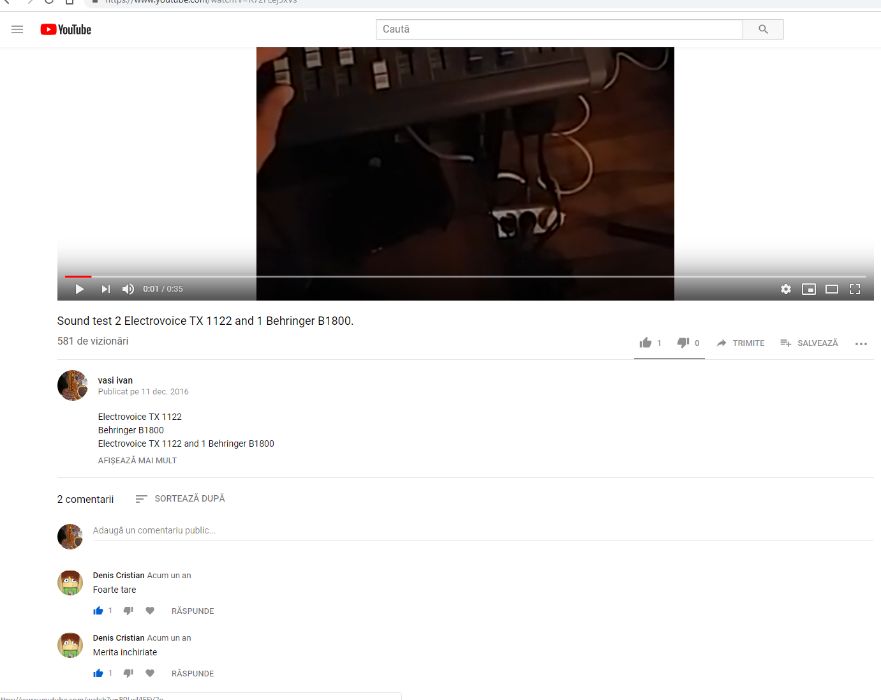 Inchiriez boxe Electrovoice / Dynacord, Cabana Nunta Petreceri Chefuri