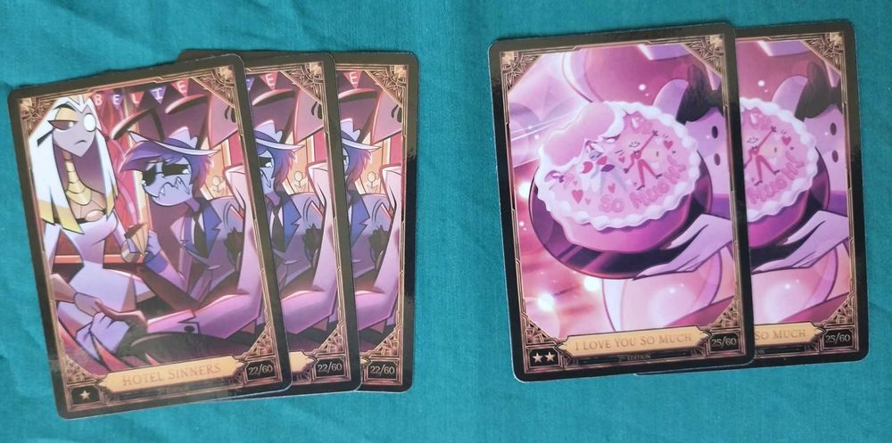 Hazbin Hotel trading cards S2 оригинални