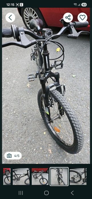 Bicicleta rockrider st 500