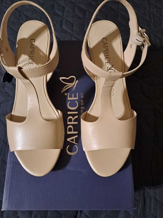 Сандали Caprice, естествена кожа, UK 6