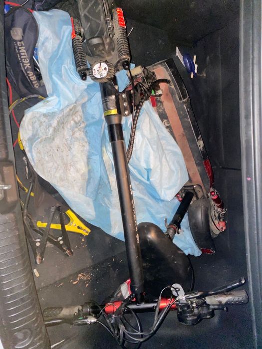 Электро Самокат в рабочем состояний