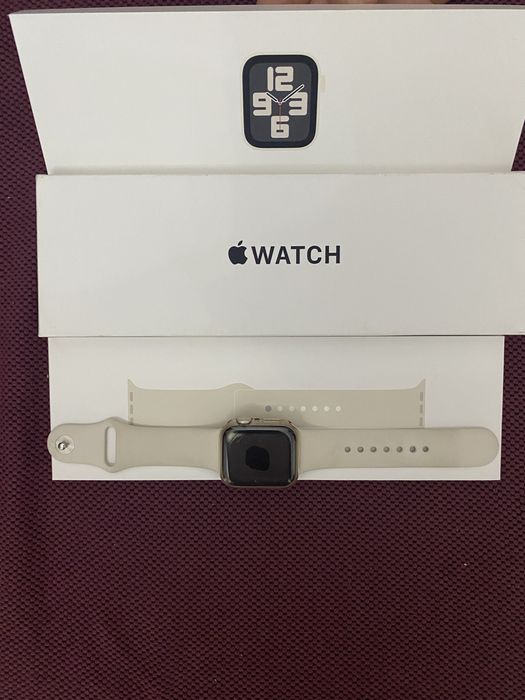 Часы apple watch SE 41 бежевый