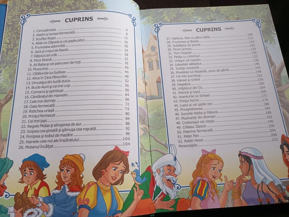 Carte povești copilărești