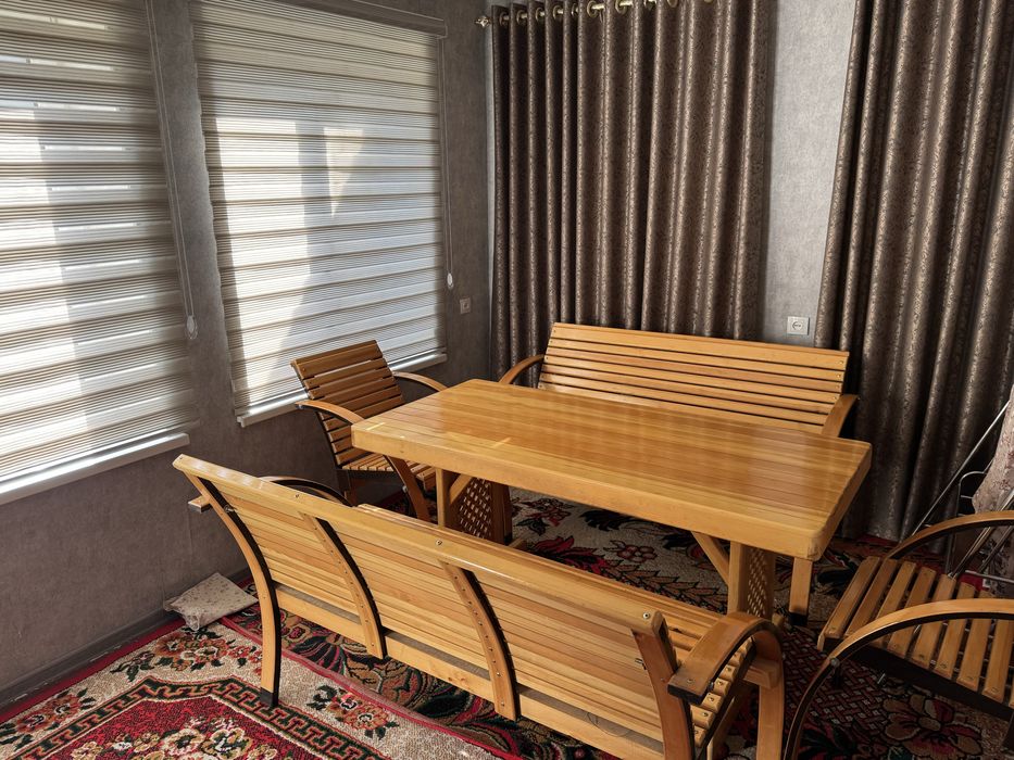 Ёз учун Стол стуллар