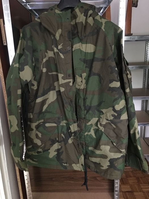 Parka geaca camuflaj gore-tex ca noua army pădure
