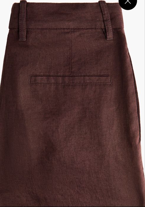 Классические брюки из льна H&M