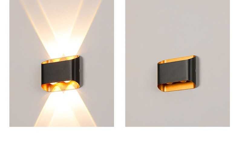 Луксозна ФАСАДНА LED ЛАМПА за двор Външна IP 65 фасада къща апартамент