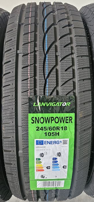 245/60 R18, 105H,LANVIGATOR Snowpower, Anvelope de iarna M+S