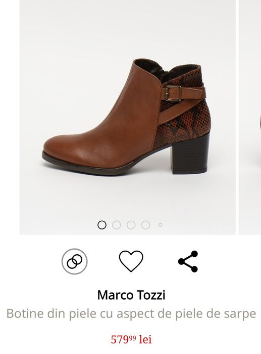 Botine din piele