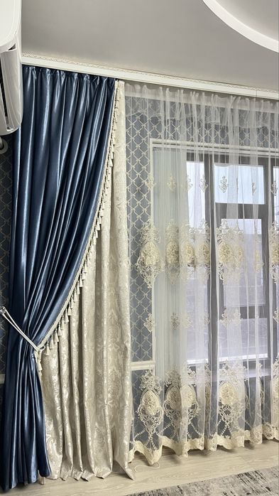 Шторы с тюлем — со скидкой