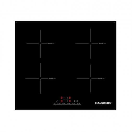Котлон за вграждане Hausberg HB1535, Електрически, Индукционен, 4 зони