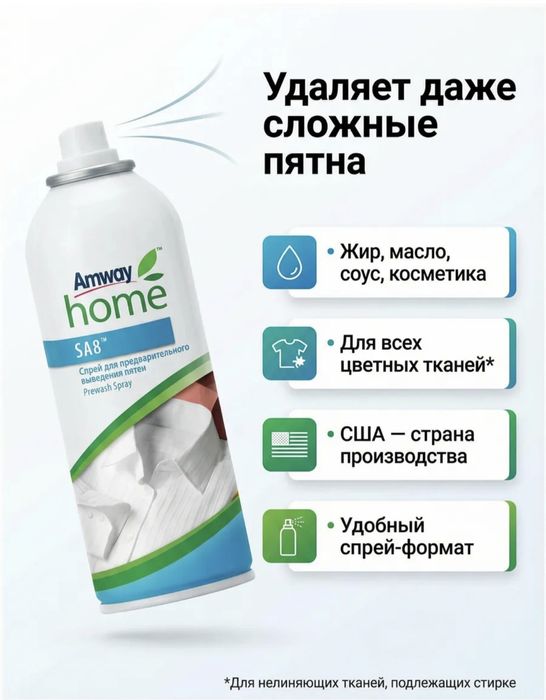 Пятновыводитель спрей от жира