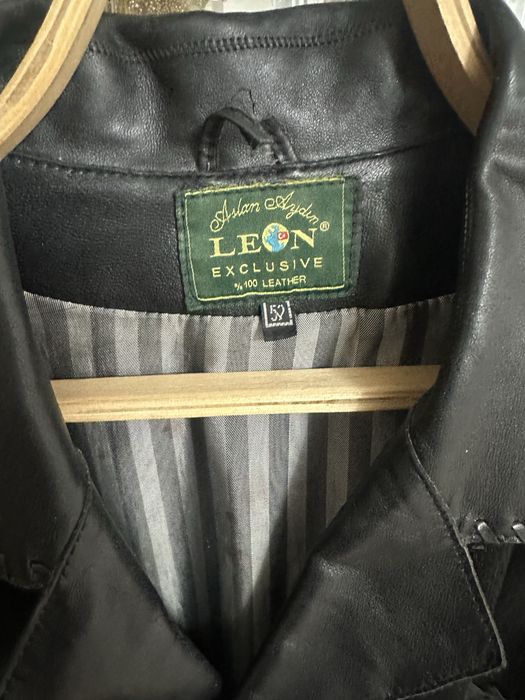 Продам кожаный пиджак