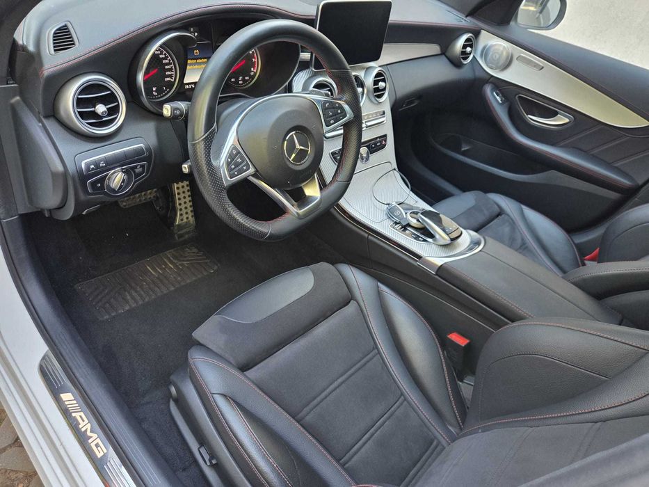mercedes-benz c43 amg mercedes w205 avariat
