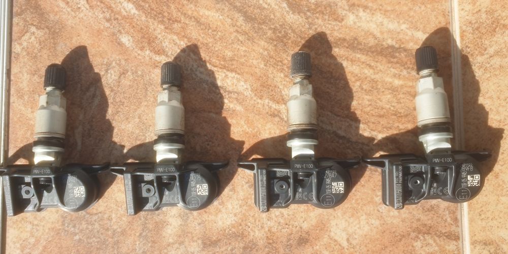 Датчици за налягане в гумите на Тойота