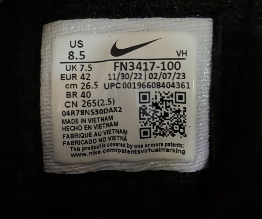 Nike airmax 97 Sail White FN3417-100