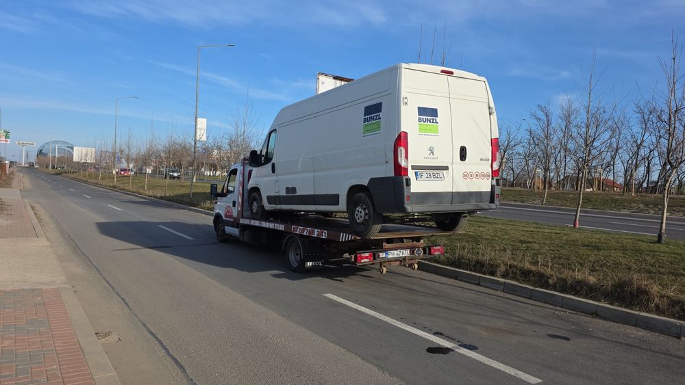 Tractări auto și transport utilaje 24/7