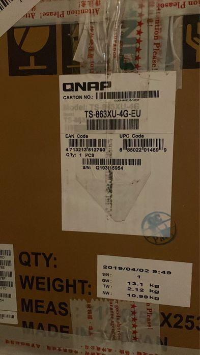 Vand NAS Qnap TS-863XU-4G