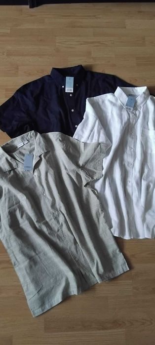 Lot 3 camasi din IN ,barbati ,marime L ,noi