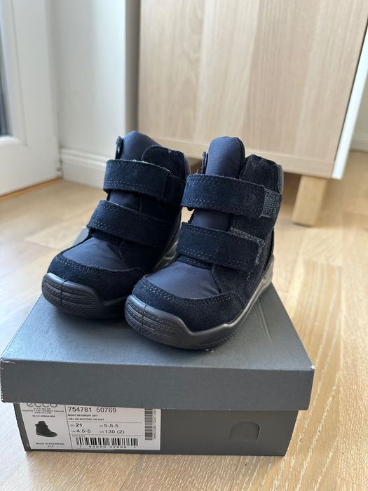 Ghete imblanite si impermeabile de iarna Ecco marimea 21