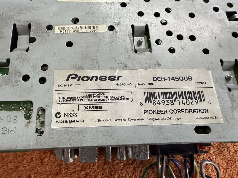 Продается авто магнитафон