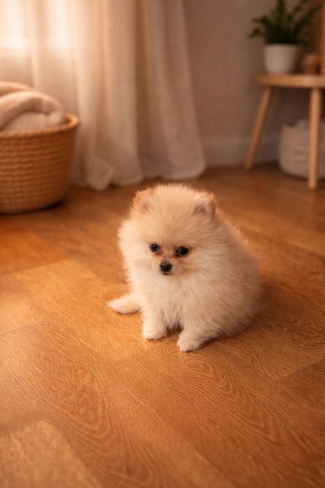 Pomeranian spitz mini toy