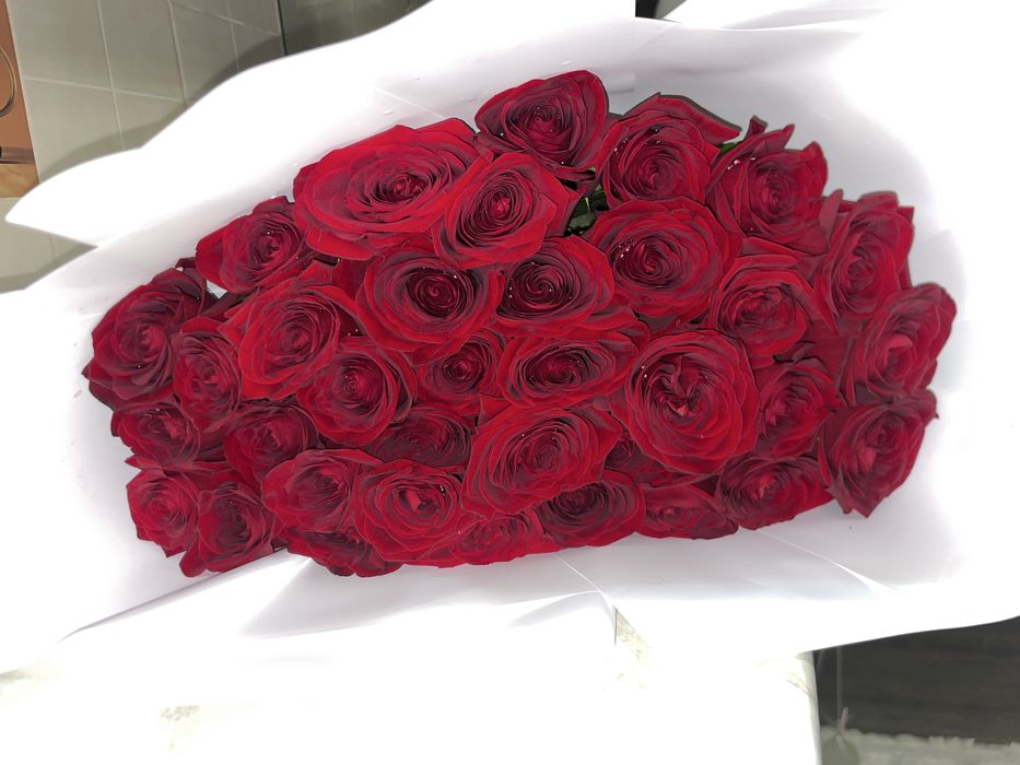 Продам 35 роз 50 см