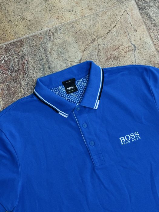 Мъжка тениска с яка Hugo Boss