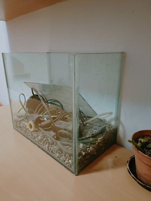 Vând acvariu 37x30x20.6