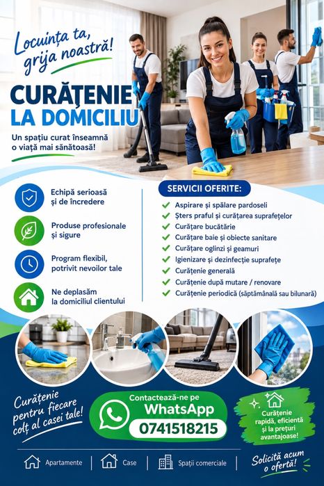 Servicii curatenie